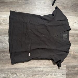 Figs Black Short Sleeve Women's Tee